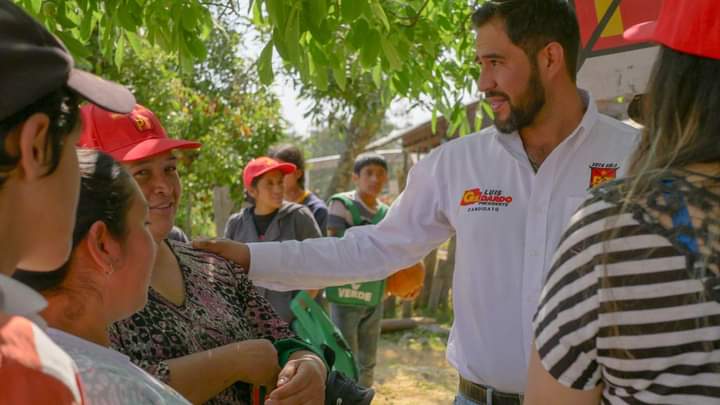 ​Debemos escuchar y caminar al lado de nuestra gente para poder entender sus necesidades: Luis Gildardo López