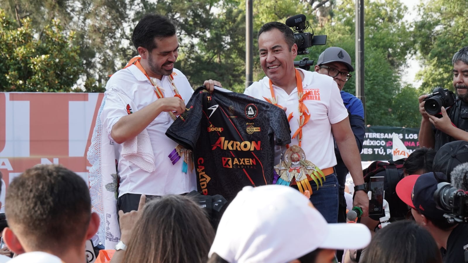 Máynez presidente en Michoacán, con Carlos Herrera