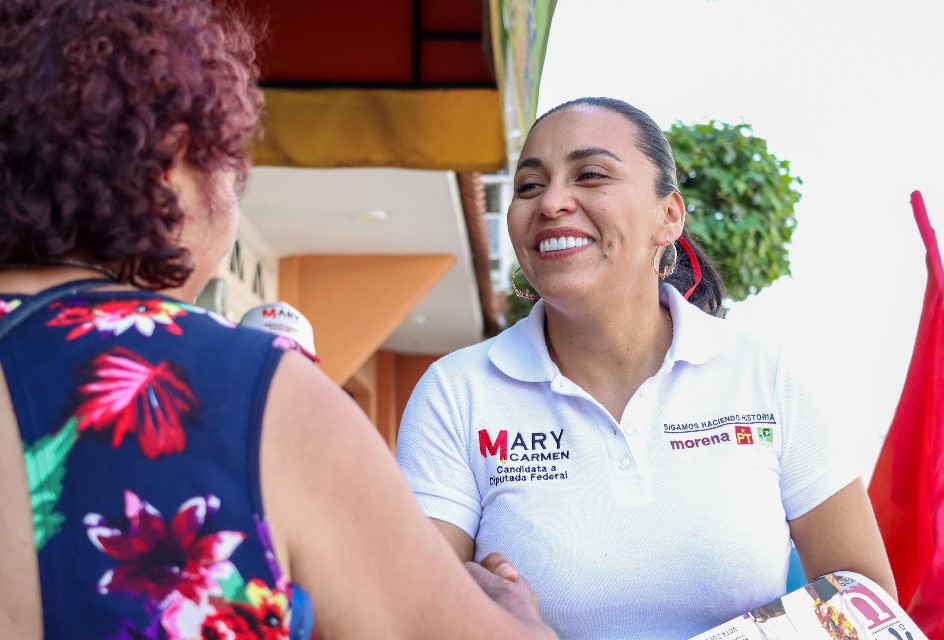 Mary Carmen Bernal impulsa la Cuarta Transformación en Zitácuaro: «Construyamos juntos el segundo piso».