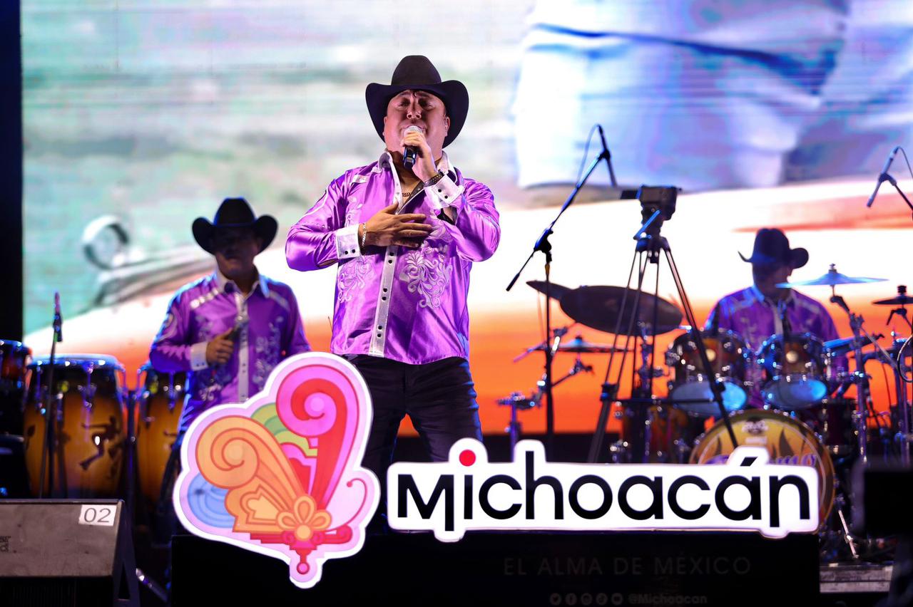 Michoacán cobijó a Palomo en el Festival de Origen