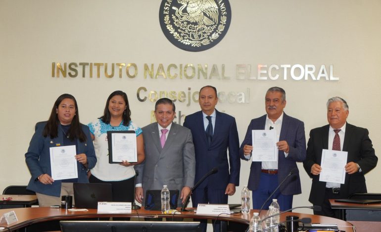 Recibe constancia de mayoría Celeste, primera senadora abiertamente lesbiana