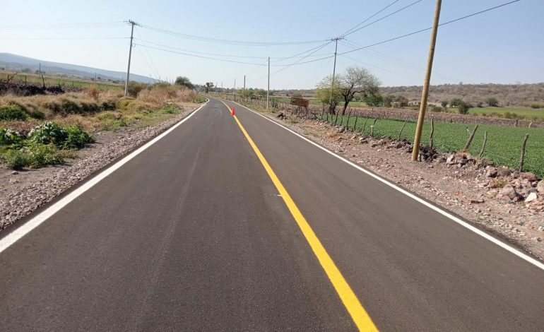 Rehabilitado el camino intermunicipal Tanhuato-Yurécuaro-Ecuandureo: SCOP