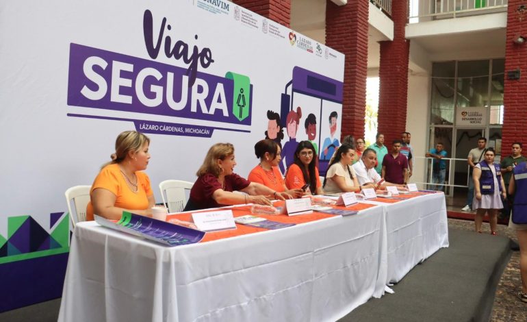 Arranca en LC programa para prevenir violencia contra las mujeres en el trasporte