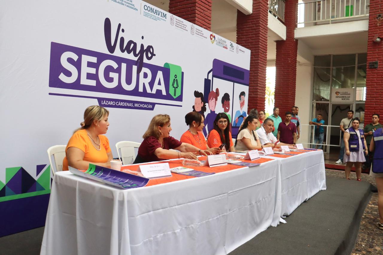 Arranca en LC programa para prevenir violencia contra las mujeres en el trasporte