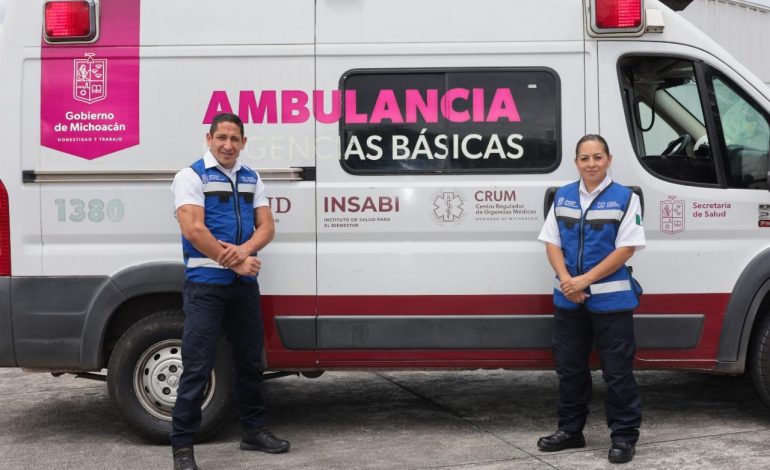 Con ambulancias aéreas y terrestres SSM atiende emergencias de mujeres embarazadas