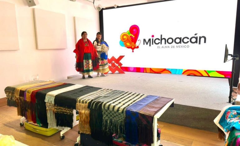 Herederos de las artesanías michoacanas promueven su arte en España