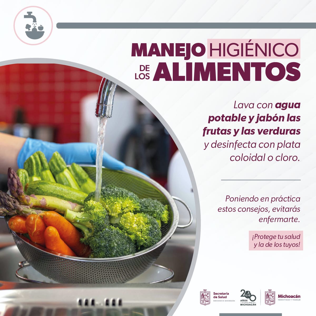 Sigue estas recomendaciones de la SSM para prevenir enfermedades diarréicas