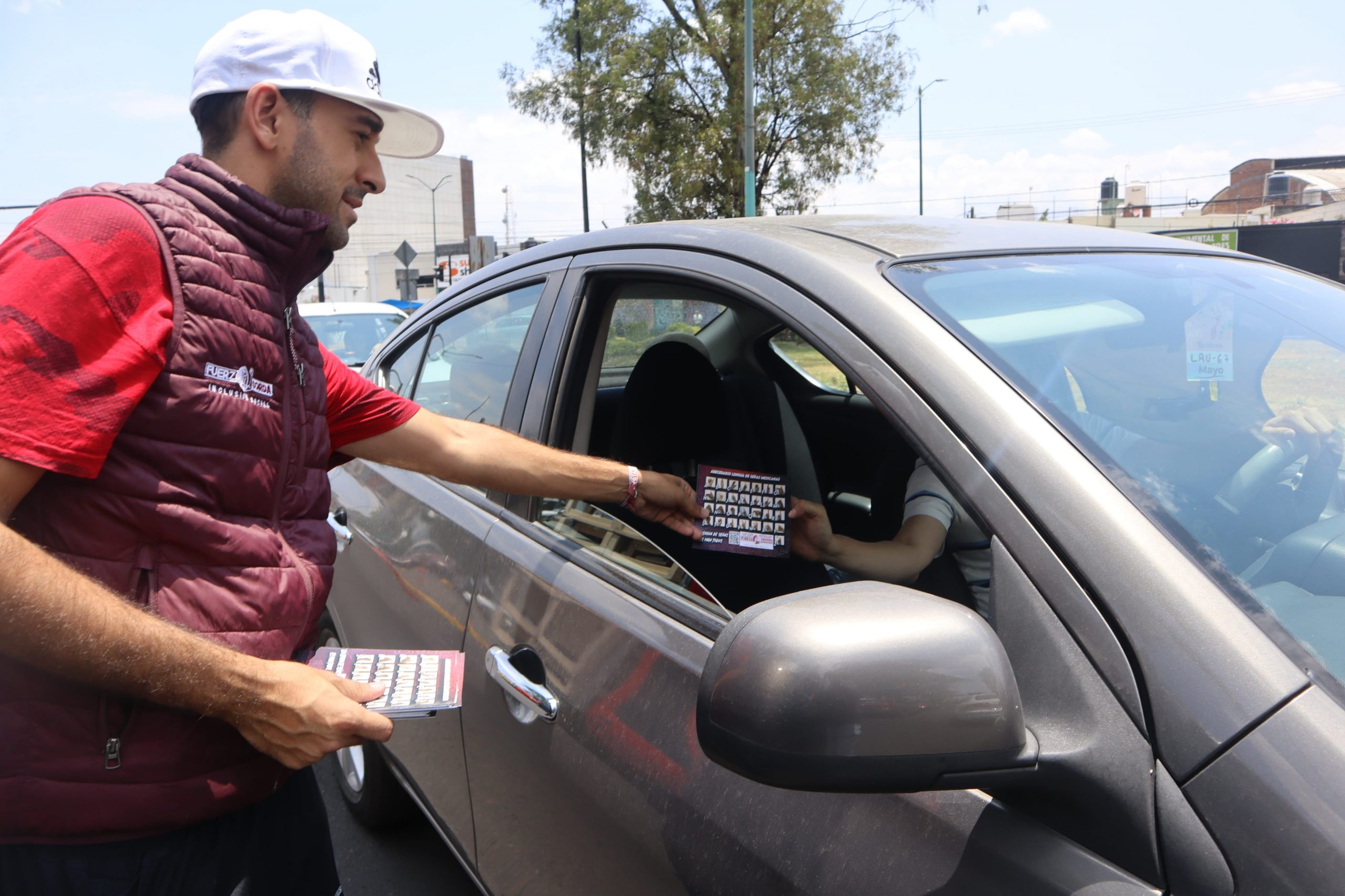 Fuerza Sorda arranca campaña de sensibilización sobre LSM en los cuatro distritos de Morelia