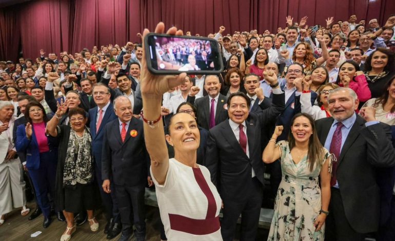*NUESTRA RESPONSABILIDAD ES HISTÓRICA PARA CONSOLIDAR Y AVANZAR CON LA TRANSFORMACIÓN: CLAUDIA SHEINBAUM PRESENTA PROYECTOS PRIORITARIOS A LEGISLADORES DE LA 4T*