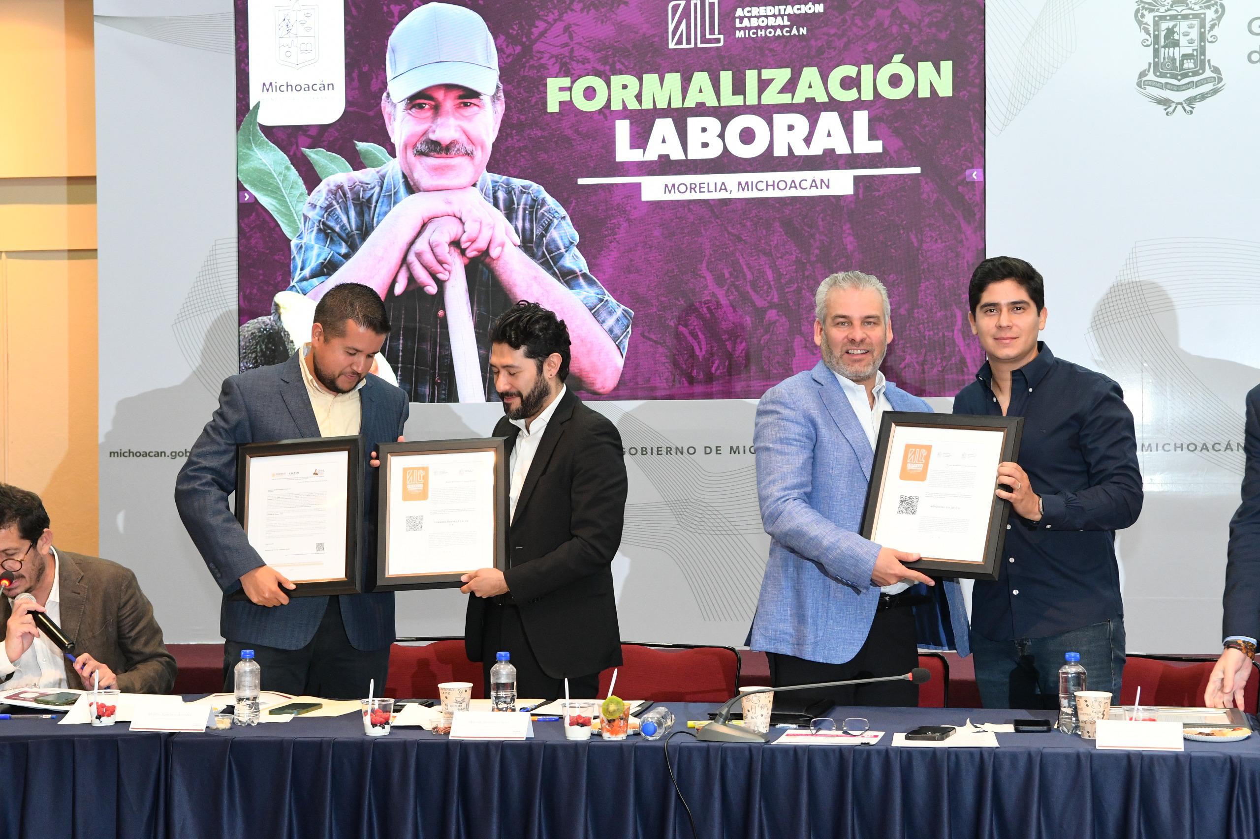 Sedeco y STPS se coordinan para revisar centros de trabajo en Michoacán