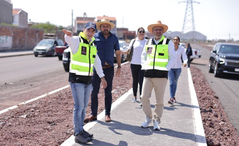 Avenida Martí Mercado, al 90 % de construcción en La Piedad