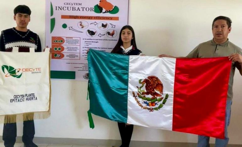 Ganan plata estudiantes del Cecytem en olimpiada internacional de ciencias