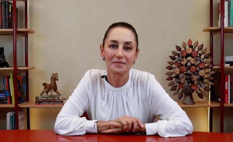 ”VAMOS A CUMPLIR CON TODOS NUESTROS COMPROMISOS”: CLAUDIA SHEINBAUM