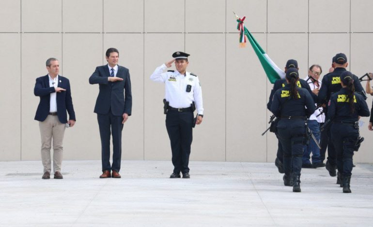 Alfonso Martínez refrenda compromiso de mejorar Policía de Morelia