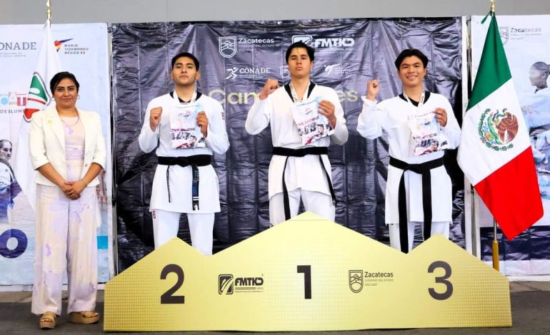 Diego Mendoza participó en Selectivo Nacional Sub 21 de Taekwondo