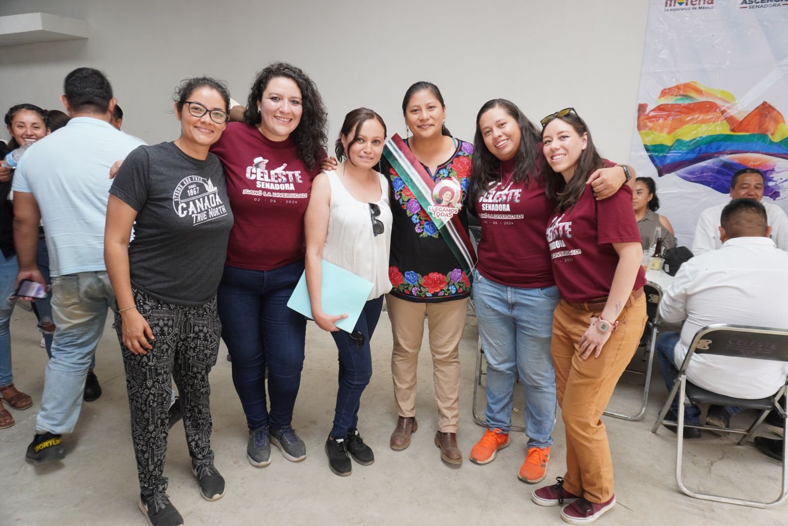 Reconoce Celeste a promotores del voto por triunfo histórico de la 4T