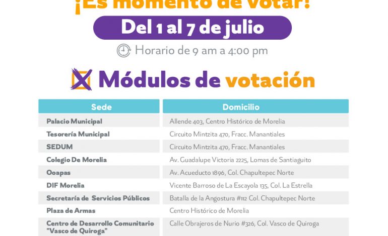Vota por el mejor proyecto en el Presupuesto Participativo 2024