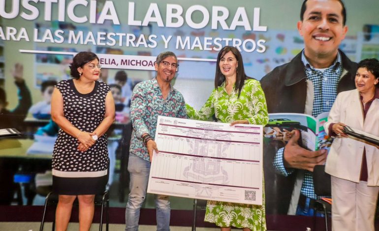 Dan justicia laboral a más de 250 docentes, tenían hasta 35 años en incertidumbre