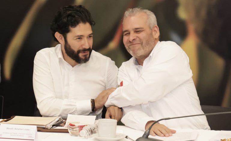 Bedolla y STPS, en coordinación para solucionar conflicto en ArcelorMittal