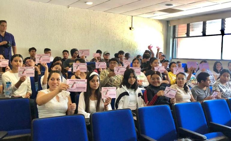 Enseña SSM a estudiantes cómo prevenir el dengue desde el hogar