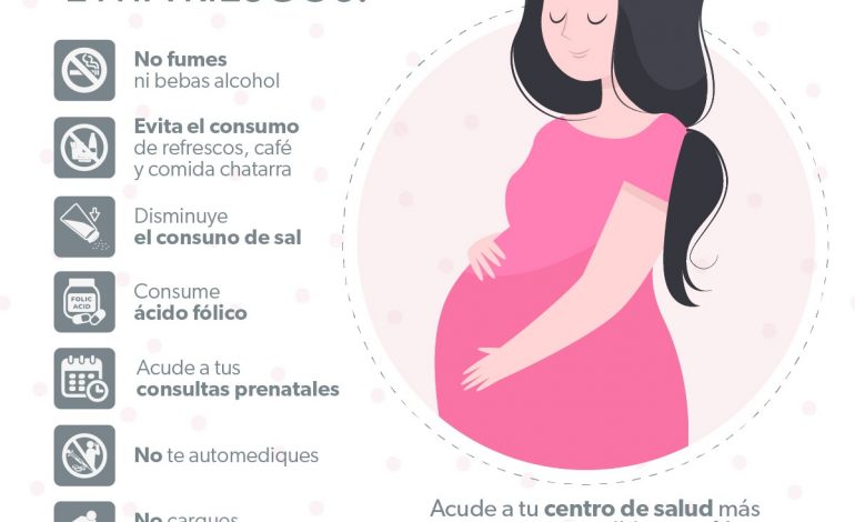 Diez consejos de la SSM para un embarazo saludable