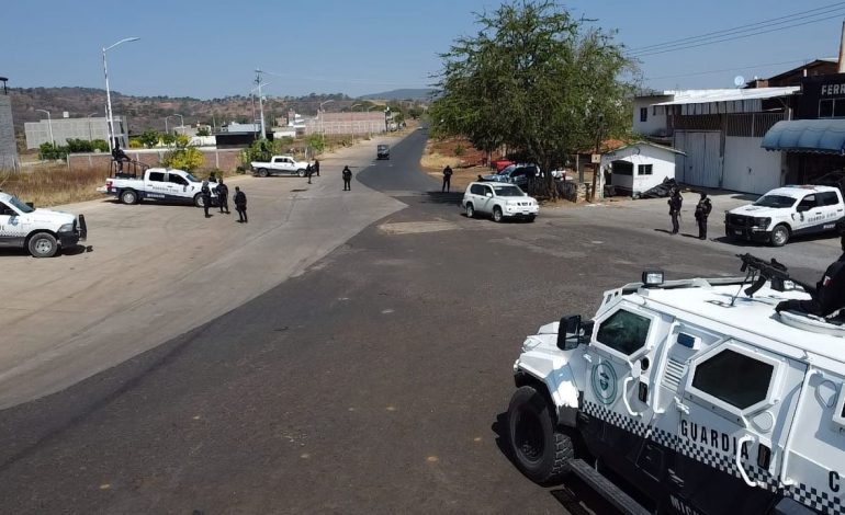 Refuerza SSP operativo en Cotija para garantizar el orden y la tranquilidad