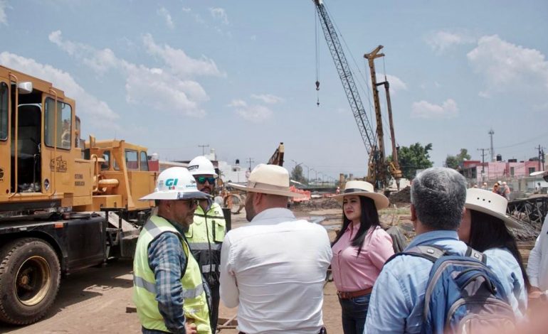 Supervisa Gladyz Butanda construcción del Teleférico de Uruapan; registra avance del 43 %