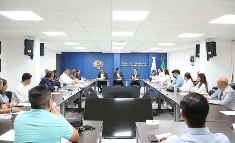 Unen esfuerzos FGE y Canirac para alentar acciones que refuercen la seguridad de clientes en los bares y restaurantes de Morelia