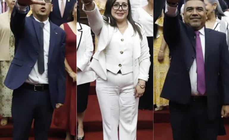 Designa 75 Legislatura a magistrados y magistrada del Poder Judicial