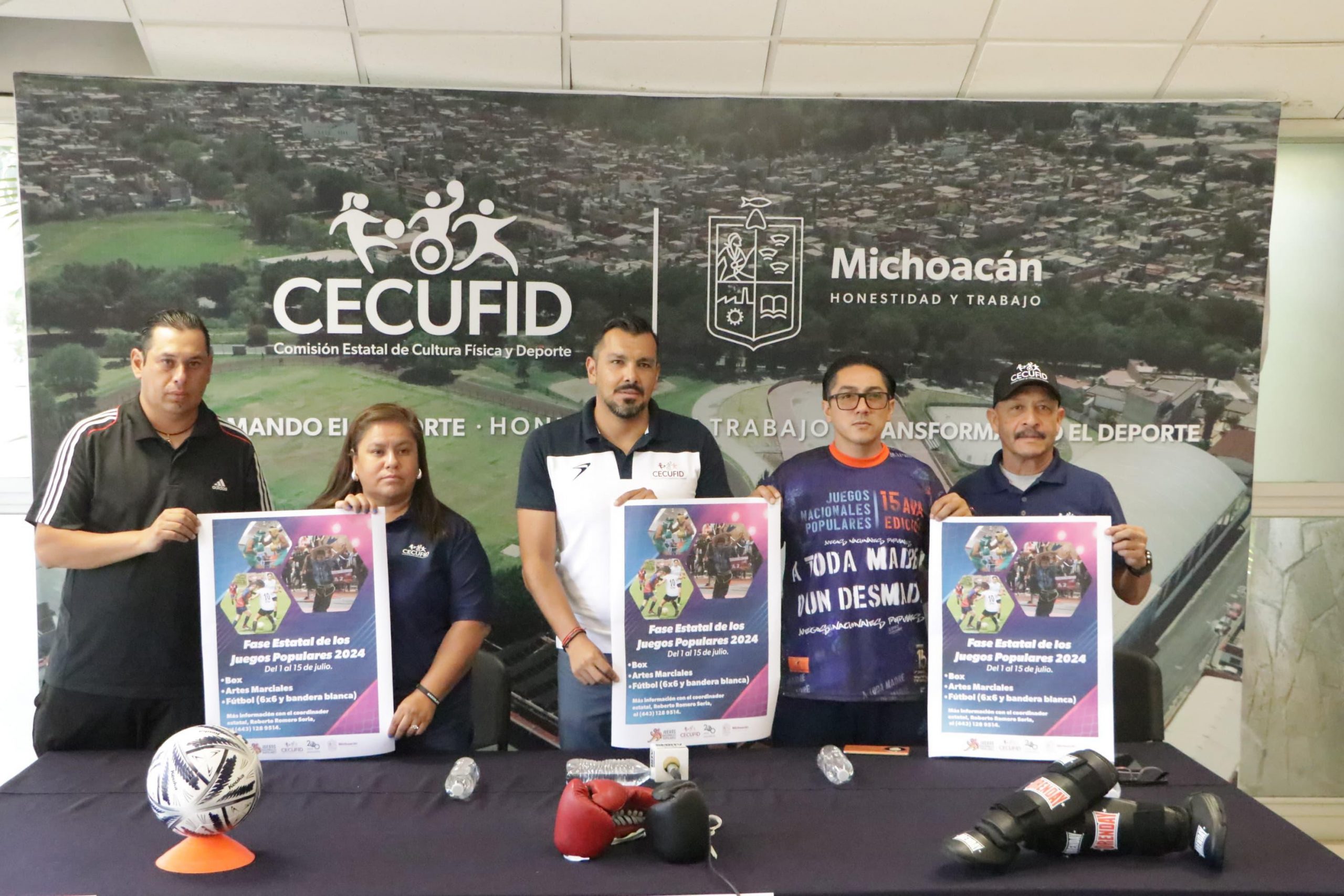 Alista Michoacán proceso estatal rumbo a Juegos Nacionales Populares 2024.