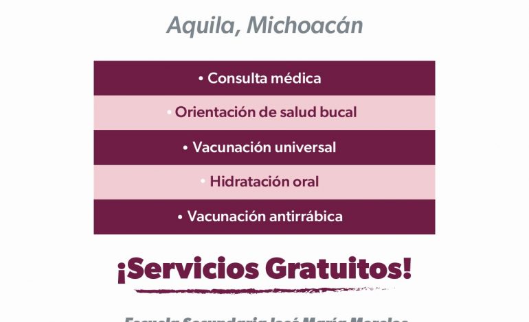 SSM llevará servicios de salud a población de Aquila.