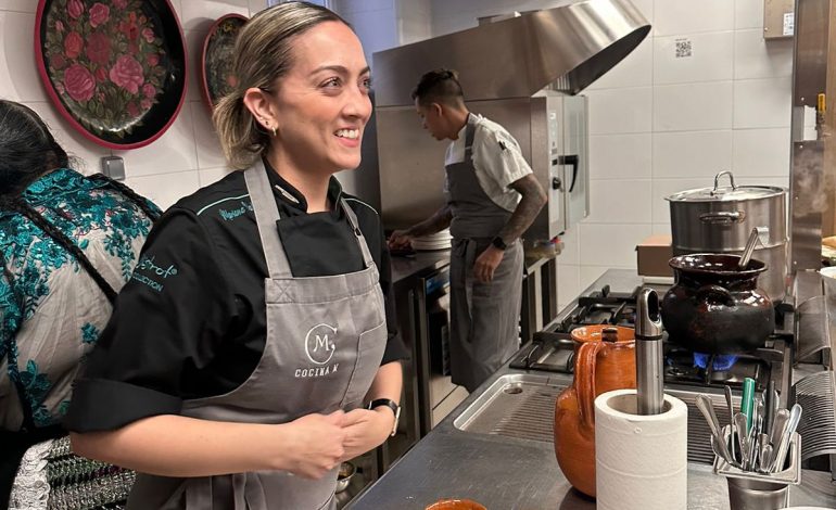 Mariana Valencia, la chef que promueve la cocina michoacana en España*