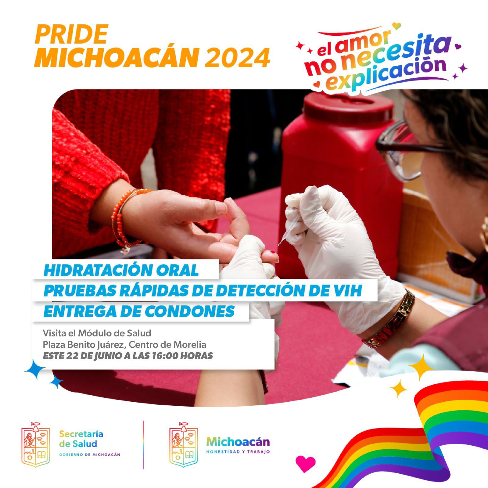 Si vas a la marcha del orgullo LGBTTTIQ+ conoce los servicios que tendrá el Gobierno estatal.