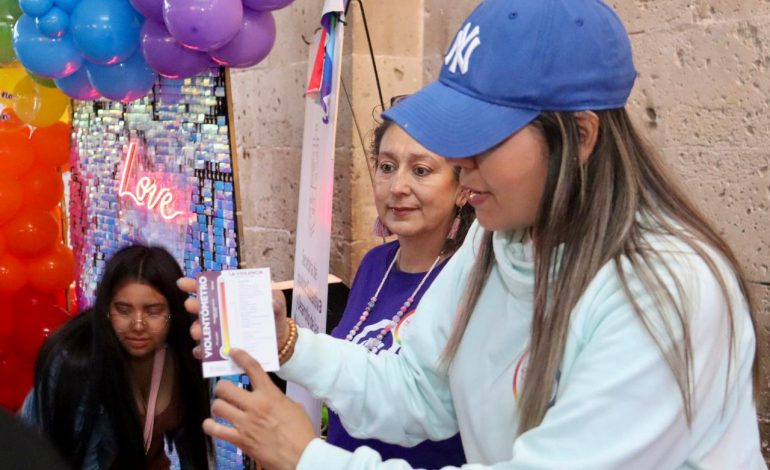Seimujer informó sobre cómo prevenir la violencia en el Pride Michoacán 2024.