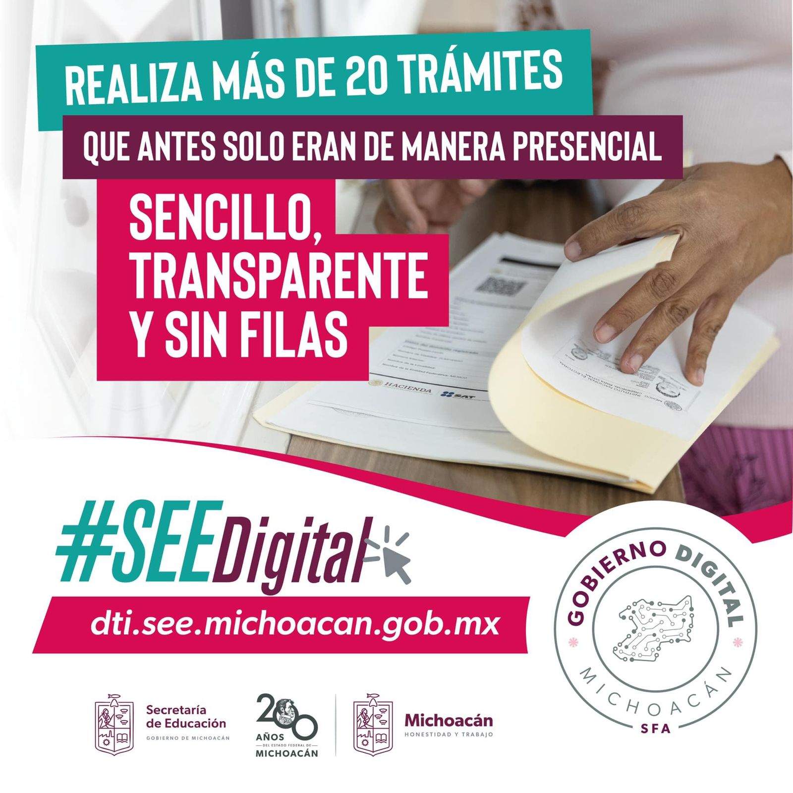 Trámites digitales, también para la población en general: SEE.