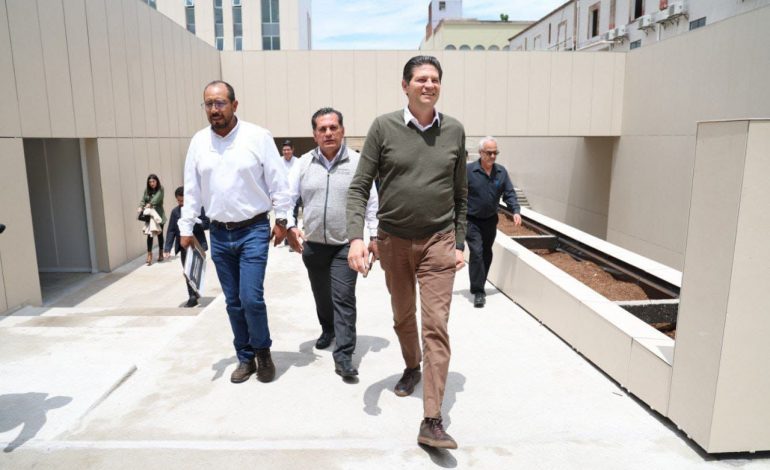 El Centro Administrativo de Morelia CAM, será un espacio moderno y funcional, destaca Alfonso Martínez.