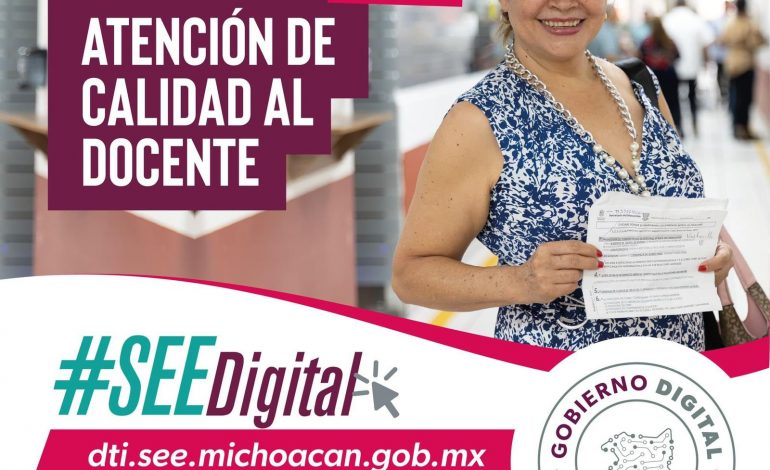 De tardar 7 meses, resuelve trámites en solo 30 días con plataforma digital de la SEE.