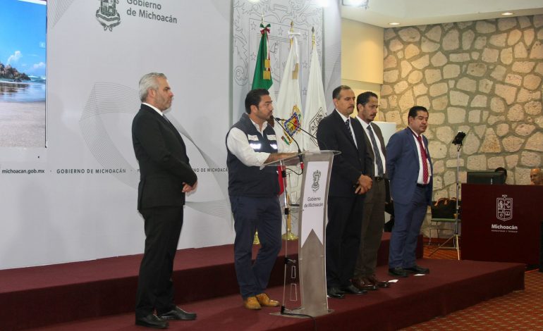 Playas y balnearios de Michoacán, aptos para recibir a turistas: Bedolla