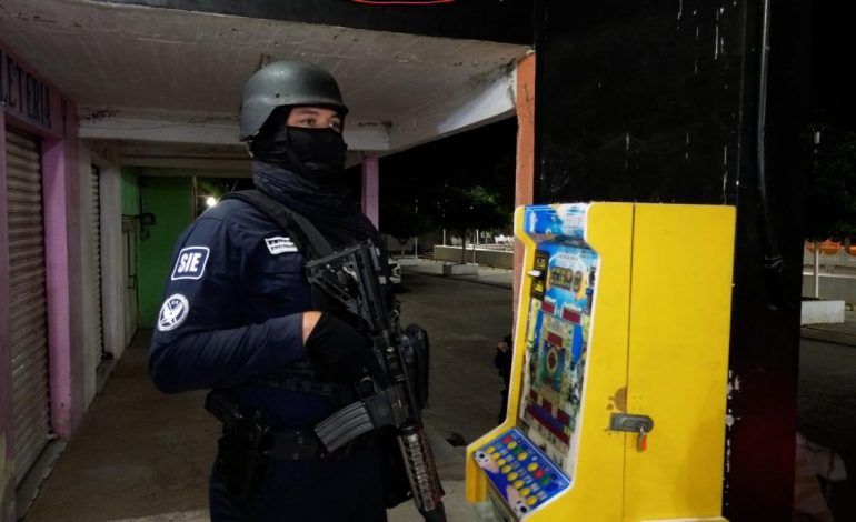 Aseguradas mil 528 máquinas tragamonedas en operativos entre SIE y FGE