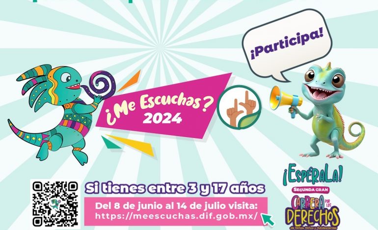Últimos días de la consulta nacional del DIF para niñas, niños y adolescentes
