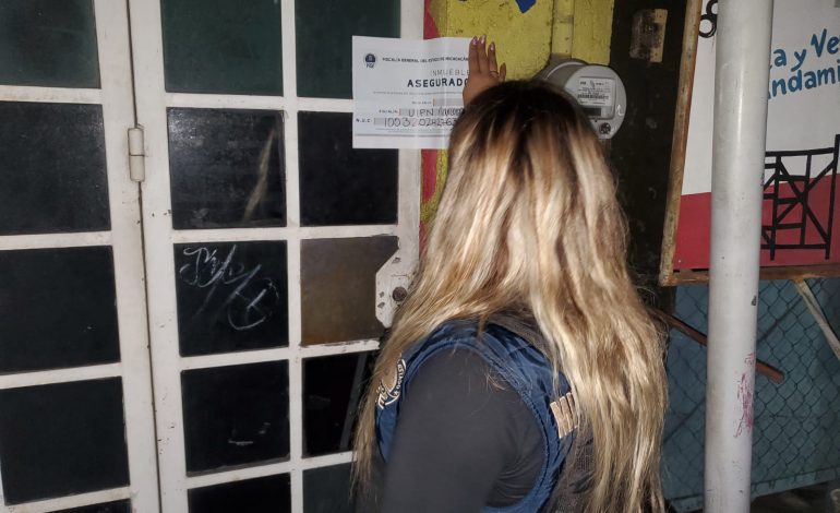En cateo interinstitucional realizado en un bar de Morelia, fue asegurado narcótico y se detuvo a una persona