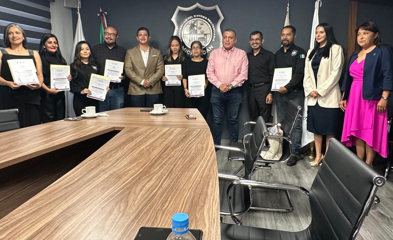 Clausura Sistema Penitenciario primer taller de Lengua de Señas Mexicana