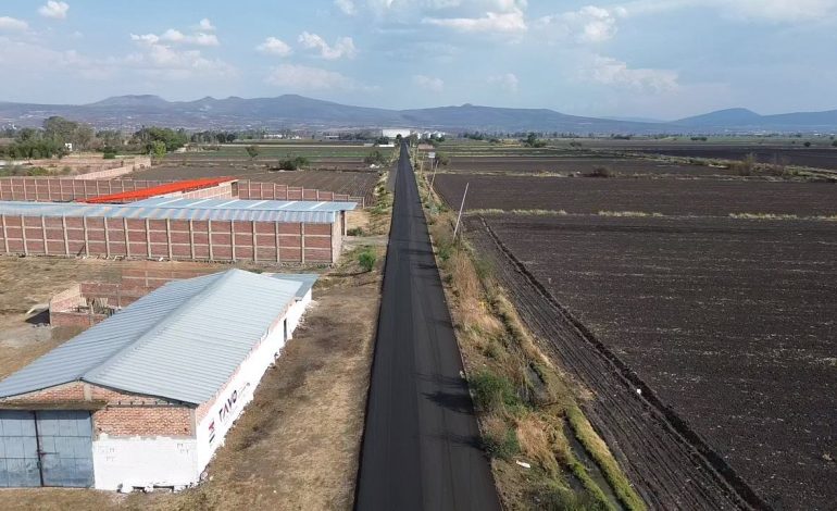 Rehabilitación del camino Puruándiro-Pastor Ortiz, con 49 % de avance: SCOP
