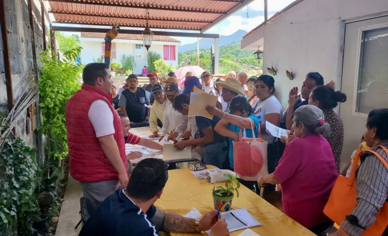 Sedum trabaja para dar certeza jurídica a familias michoacanas