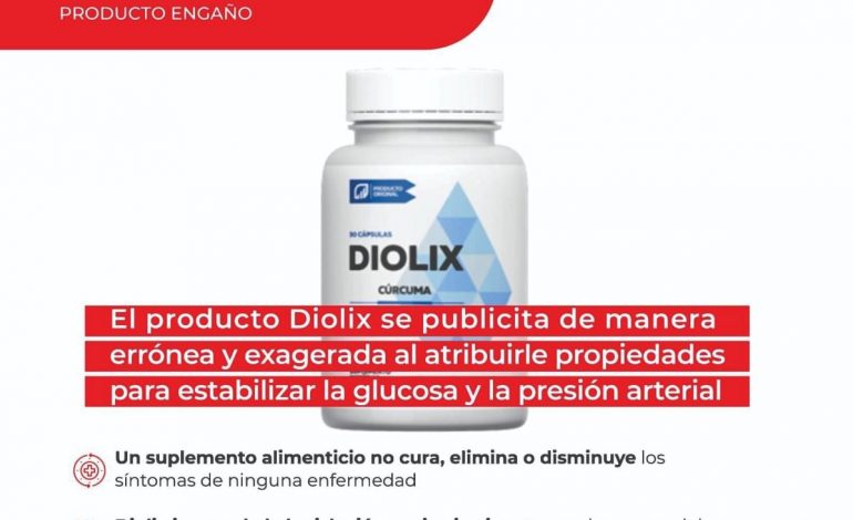 Alerta SSM sobre producto engaño para diabetes e hipertensión