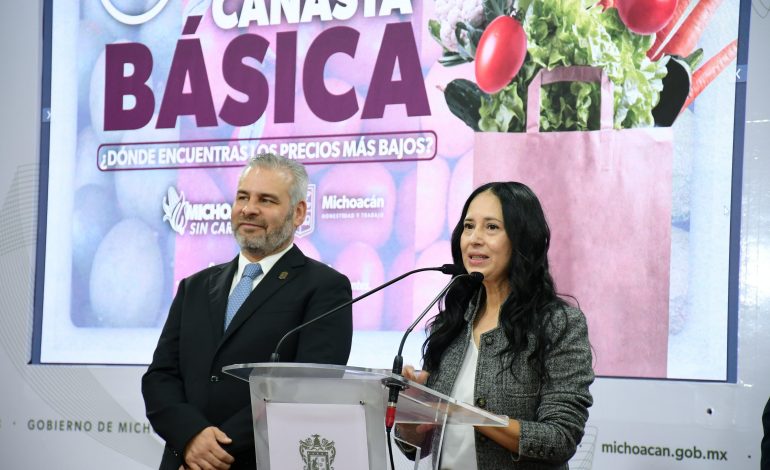 Morelia, Zitácuaro y Zamora venden canasta básica en menos de mil pesos