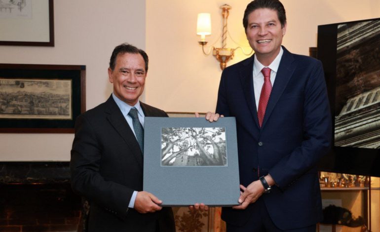 Promueve Alfonso Martínez a Morelia ante Embajadores