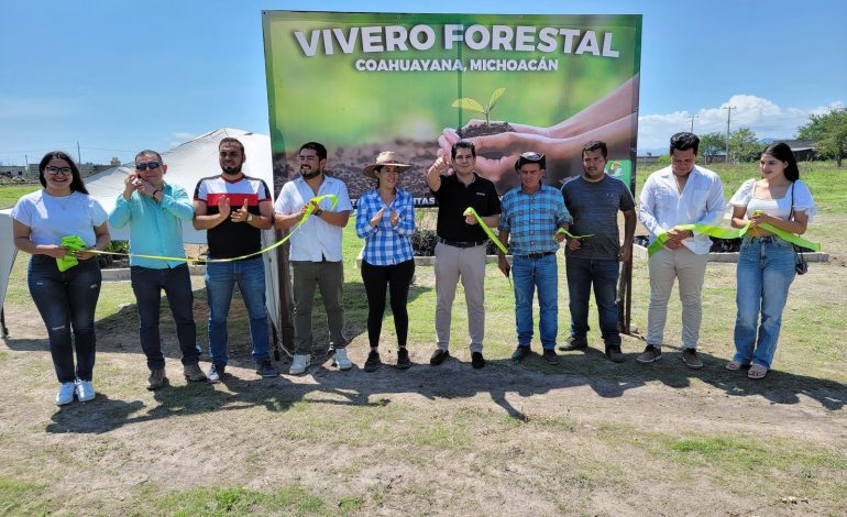 Impulsa Partido Verde creación de vivero en Coahuayana