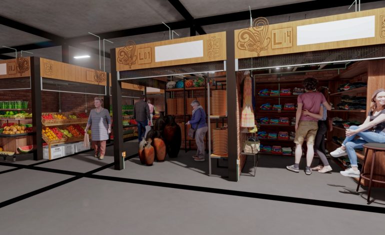 Así será el nuevo mercado de Pátzcuaro, un espacio de grandes beneficios: Gladyz Butanda