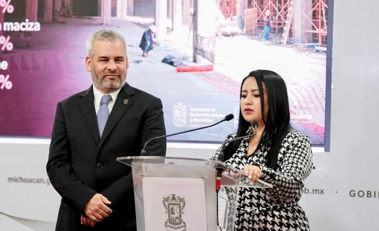 En 6 meses se concluye el mercado de Pátzcuaro: Gladyz Butanda.